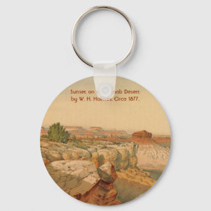 Sunset on the Kanab Desert. Key Ring