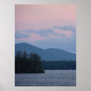 Sunset on the Lake 3 Poster