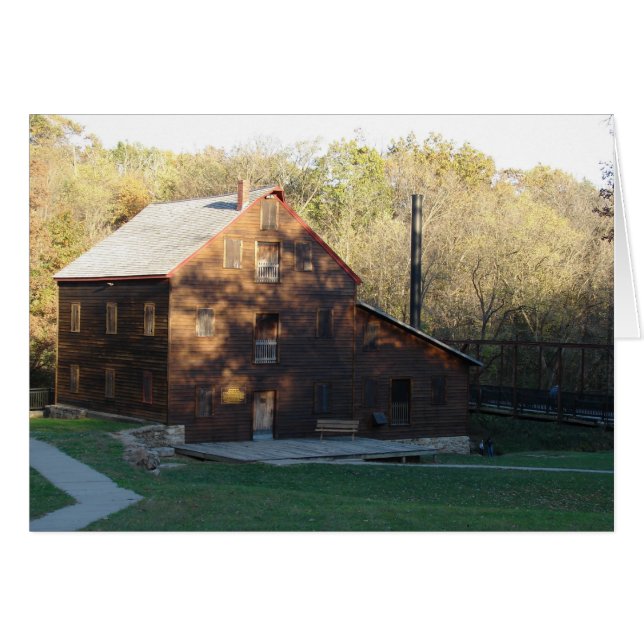 Sunset on the Old Grist Mill (Front Horizontal)