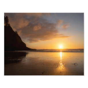 Sunset on the Oregon Coast Photo Print