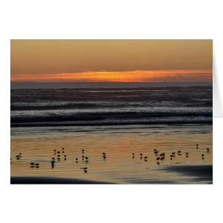 Sunset on the Pacific Ocean