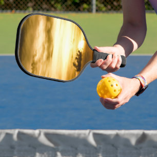 Sunset On The Pacific Ocean Pickleball Paddle
