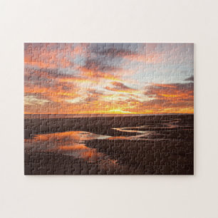 Sunset On The Sea Of Cortez Jigsaw Puzzle