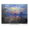 Sunset on the Seine by Claude Monet