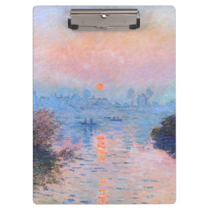 Sunset on the Seine Claude Monet     Clipboard