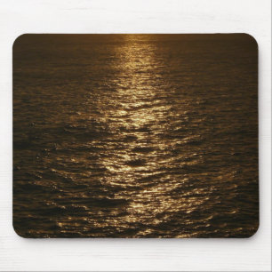 Sunset on the Water Abstract Photography Mouse Mat