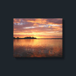 Sunset on the Water Canvas Print<br><div class="desc">Sunset on the Water Canvas Print</div>