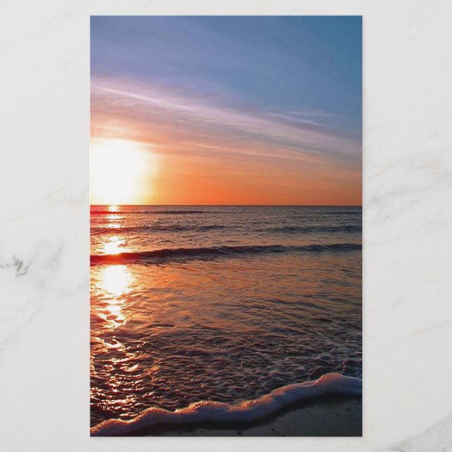 Sunset On Water (Front)