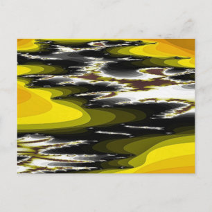 SUNSET ON WATER POSTCARD