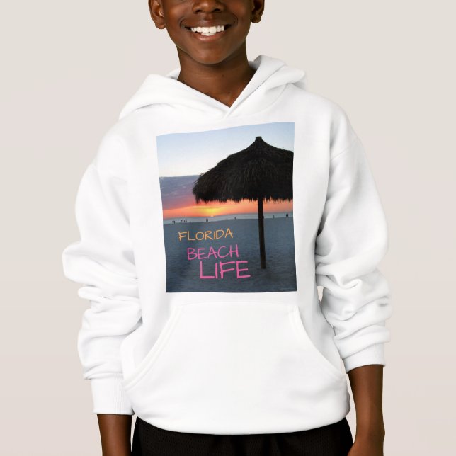 Sunset on White Sand Florida Beach (Front)