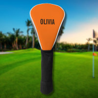 Sunset Orange Modern Name | Trendy Minimalist