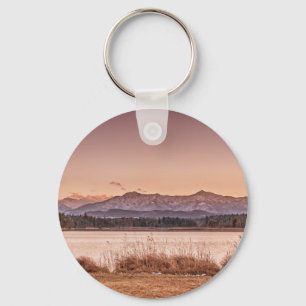 Sunset Osterseen Key Ring