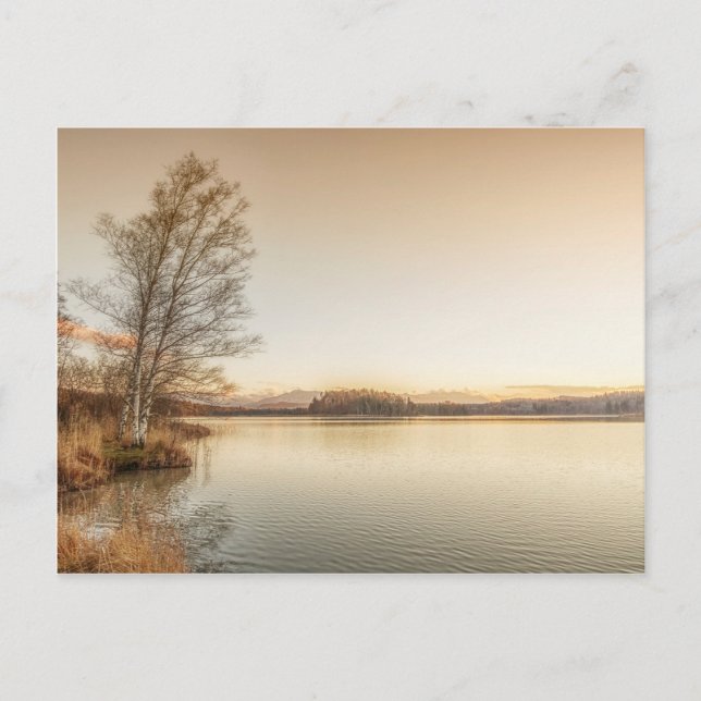 Sunset Osterseen Postcard (Front)