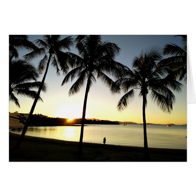 Sunset over Airlie Beach, QLD, Australia (Front Horizontal)