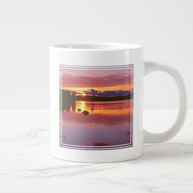 Sunset Over Alexander Bay Large Coffee Mug (Right)
