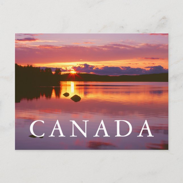 Sunset Over Alexander Bay Postcard (Front)