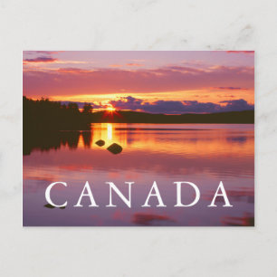 Sunset Over Alexander Bay Postcard