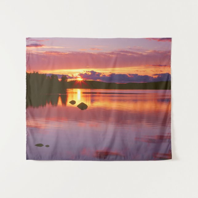 Sunset Over Alexander Bay Tapestry (Front (Horizontal))