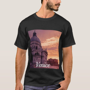 Sunset over Basilica in Venice T-Shirt