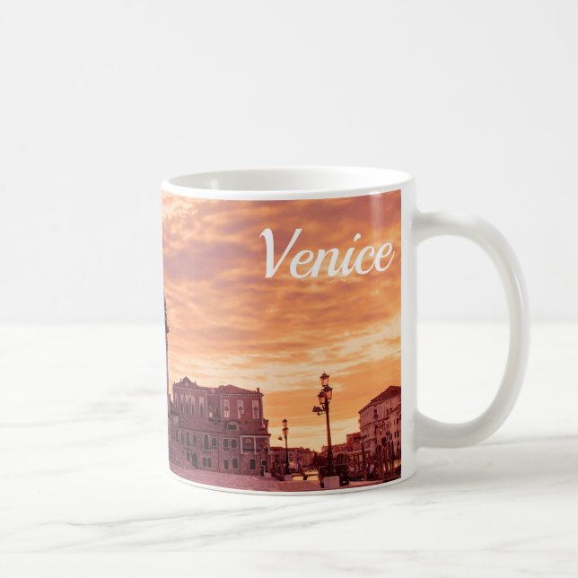 Sunset over Basilica Venice Coffee Mug (Right)
