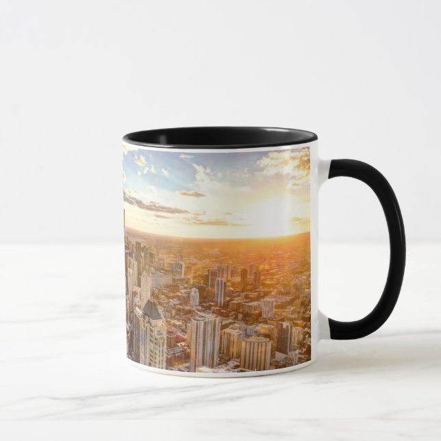 Sunset Over Chicago Mug (Right)