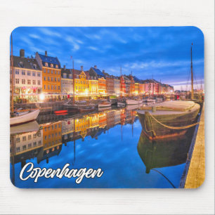 Sunset Over Copenhagen, Denmark Mouse Mat