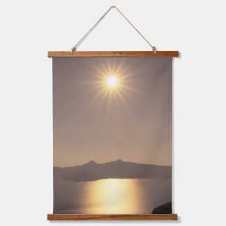 Sunset over Crater Lake Hanging Tapestry