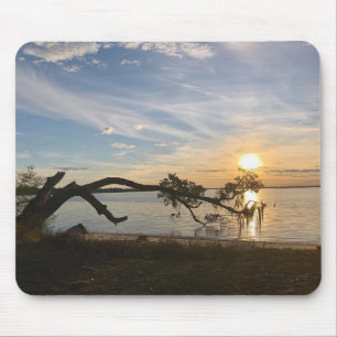Sunset Over East Bay Mouse Mat