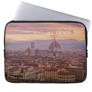 Sunset over Florence, Italy Laptop Sleeve