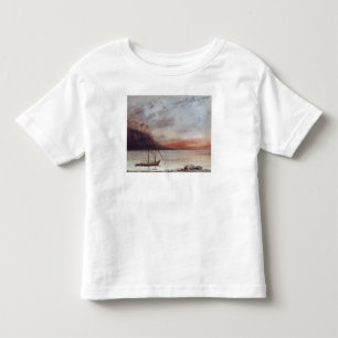 Sunset over Lake Leman, 1874 Toddler T-Shirt