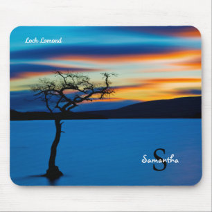 Sunset over Loch Lomond, Scotland Mouse Mat