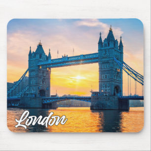 Sunset Over London, England, United Kingdom Mouse Mat