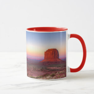 Sunset Over Monument Valley Arizona Mug