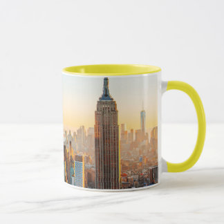 Sunset Over New York Mug