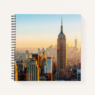 Sunset Over New York Notebook