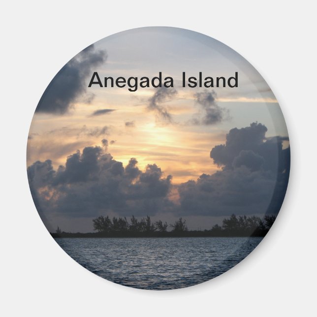 Sunset over Pomato Point Magnet (Front)