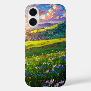 Sunset Over Spring Hills iPhone 16 Case