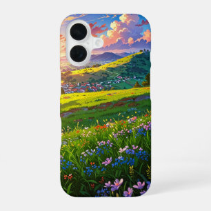 Sunset Over Spring Hills iPhone 16 Case