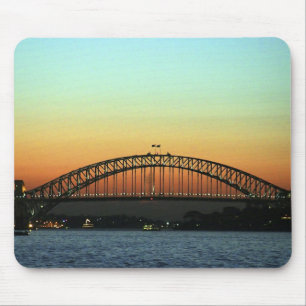 Sunset over Sydney Harbour Bridge, Australia Mouse Mat