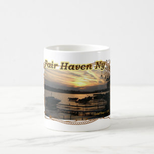 SUNSET OVER THE BAY Fair Haven NY  - Mug