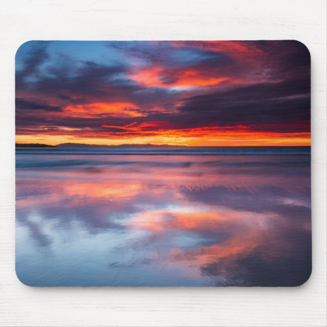 Sunset over the Channel Islands, CA Mouse Mat (Front)