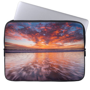 Sunset Over The Channel Islands Laptop Sleeve