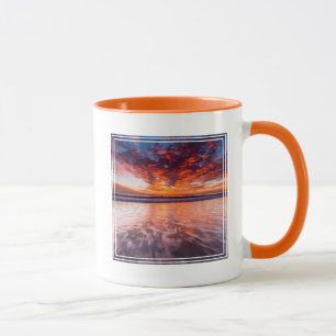 Sunset Over The Channel Islands Mug