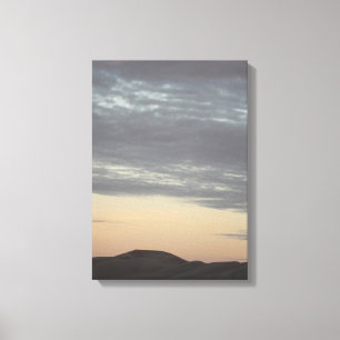 Sunset Over the Great Sand Dunes, Colorado Canvas Print