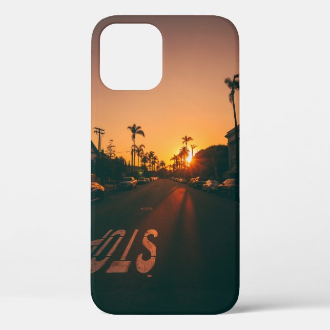 Sunset over the horizon Case-Mate iPhone case (Back)