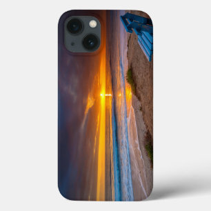 Sunset over the Pacific Ocean iPhone 13 Case