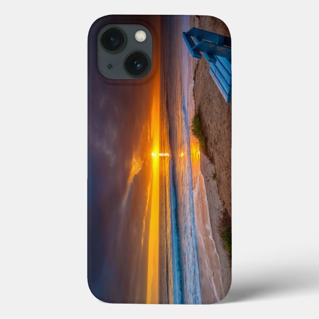 Sunset over the Pacific Ocean Case-Mate iPhone Case (Back)