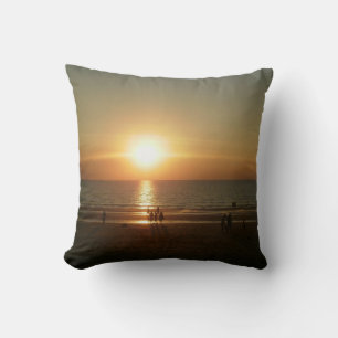 Sunset Over the Sea Cushion