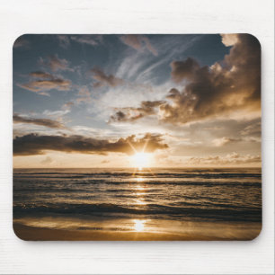 Sunset Over the Sea Mouse Mat