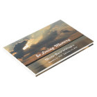 Sunset over Water Funeral or Memorial Guest Book